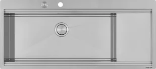 Foster Zlewozmywak MILANELLO SINK 1175x520 FM 1LHB+DR - Zlewozmywaki - miniaturka - grafika 1