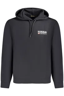 BLUZA NAPAPIJRI BEZ ZAMKA MĘSKA CZARNA - Bluzy męskie - miniaturka - grafika 1