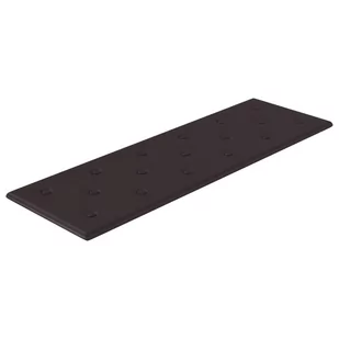 vidaXL Panele ścienne, 12 szt., czarne, 90x30 cm, sztuczna skóra 344002 - Panele ścienne i boazeria - miniaturka - grafika 4