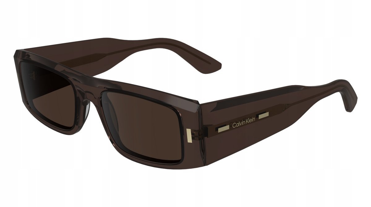 Calvin Klein okulary przeciwsłoneczne CK23537S 260-52 Taupe / Brown Unisex