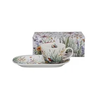 Filiżanki - Zestaw śniadaniowy filiżanka jumbo spodek july duo - miniaturka - grafika 1