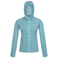 Bluzy sportowe damskie - Bluza damska Regatta Wmns Yonder Hoody Rozmiar: XL / Kolor: niebieski/biały - miniaturka - grafika 1