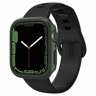 SPIGEN Etui SPIGEN Thin Fit do Apple Watch 7 45mm) Zielony - Akcesoria do pulsometrów i zegarków sportowych - miniaturka - grafika 1