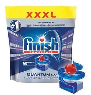 Finish Tabletki do zmywarek Quantum Max 60szt 733463_FINISH - Środki do zmywarek - miniaturka - grafika 1