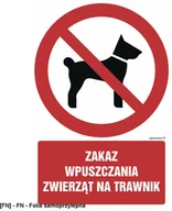 Tablice BHP - SIGNPROJECT GC067 - Zakaz wstępu z lodami 350x525 - miniaturka - grafika 1