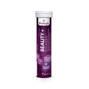 Protego BEAUTY+ kolagen, 20tabl. musujących - Witaminy i minerały - miniaturka - grafika 1