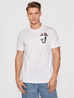 Koszulki męskie - Rip Curl T-Shirt In Da Pocket CTESZ5 Biały Standard Fit - grafika 1