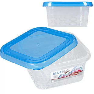 Kwadratowy Pojemnik  Blue Box 1,25 L - 2125 Branq - Pojemniki kuchenne - miniaturka - grafika 1