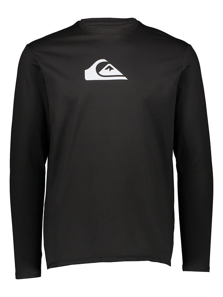 Quiksilver Koszulka kąpielowa w kolorze czarnym