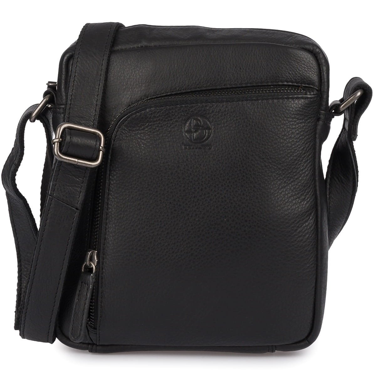 Torba skórzana czarna AMADEO V