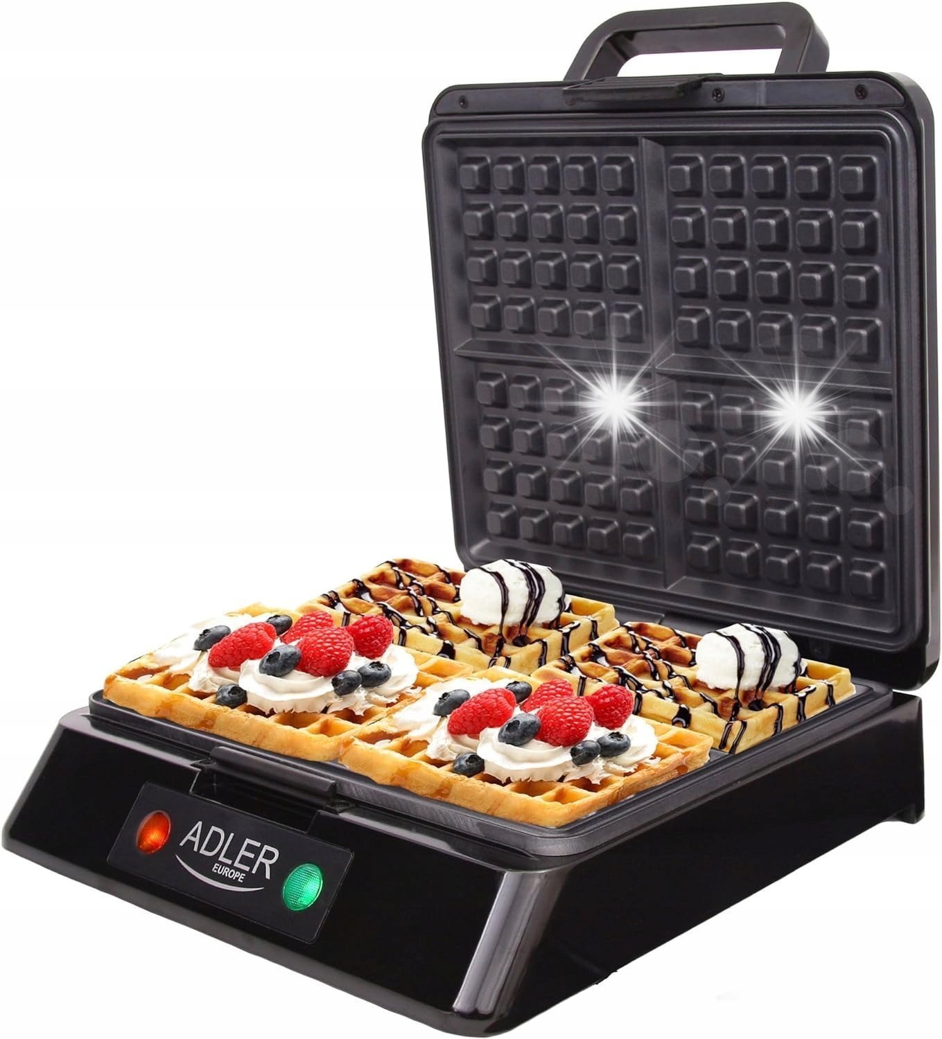 Gofrownica DUŻA GOFROWNICA ADLER MOCNA NA PYSZNE GOFRY