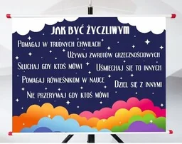 Plansza- Jak być życzliwym - Pomoce naukowe - miniaturka - grafika 1