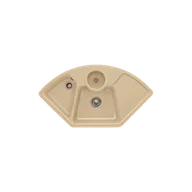 Zlewozmywaki - Villeroy & Boch  Solo Corner 670801AM AM Almond - miniaturka - grafika 1