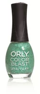 Lakiery do paznokci - Orly Color Blast, lakier, Green Flakie Matte Top, 11 ml - miniaturka - grafika 1