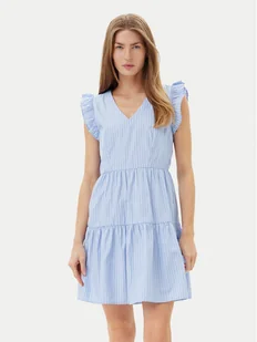 Vero Moda Sukienka codzienna 10325250 Niebieski Regular Fit - Sukienki - miniaturka - grafika 1