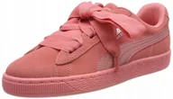 Buty sportowe damskie - Buty Puma Suede Heart Jr vikky basket kokarda 38 - miniaturka - grafika 1
