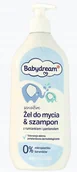 Kosmetyki kąpielowe dla dzieci - Babydream, Żel do mycia i szampon, 500 ml - miniaturka - grafika 1