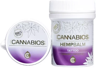 Cannabios CANNABIOS Balsam konopny do tatuażu 50ml cb07 - Pielęgnacja tatuażu - miniaturka - grafika 1