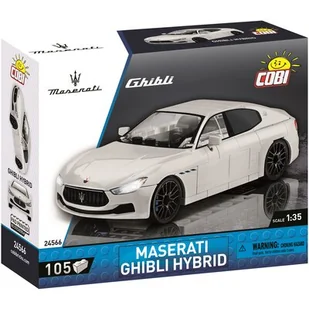 Cobi KLOCKI SAMOCHÓD MASERATI 24566 GHIBLI HYBRID 105 KL 24566 - Klocki - miniaturka - grafika 1