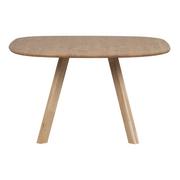 Stoły - Stół z litego drewna dębowego 130x130 cm Tablo – WOOOD - miniaturka - grafika 1