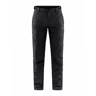 Spodenki męskie - Craft ADV Explore Tech Pants męskie spodnie outdoorowe S | asfalt | 4-kierunkowy stretch | uformowane kolana | regulowany ściągacz | tylna kieszeń z zamkiem błyskawicznym | spodnie trekkingowe męskie - miniaturka - grafika 1