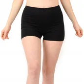 Spodenki damskie - Szorty Legginsy damskie Kolarki Krótkie Spodenki Czarne XXL - miniaturka - grafika 1
