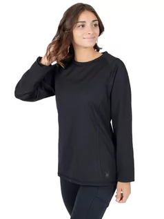 Koszulki sportowe damskie - SPYDER Koszulka sportowa w kolorze czarnym - grafika 1