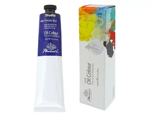 Farba olejna, Phthalo Blue 450 Phoenix, 120 ml - Farby i media malarskie - miniaturka - grafika 1