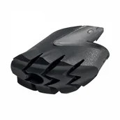 Kijki narciarskie - Leki nakładka gumowa, czarny, jeden rozmiar 882610103 - miniaturka - grafika 1