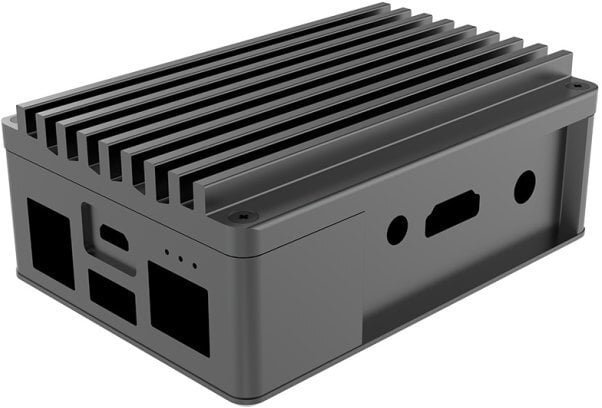 Obudowa Akasa Skyline 3 Pro Obudowa dla Asus Tinker Board 3 i 3s Aluminium bez wentylatora czarny A-RA17-M1B