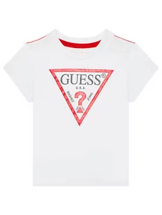 Guess T-Shirt L73I55 K8HM0 Biały Regular Fit - Koszulki dla chłopców - miniaturka - grafika 1