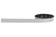 Akcesoria do tablic - MAGNETOPLAN Taśma magnetyczna 10 mmx1m biały 1261000 - miniaturka - grafika 1