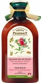 Odżywki do włosów - Olej Arganowy i Granat Balsam do Włosów Suchych i Zniszczonych, Green Pharmacy - miniaturka - grafika 1