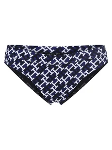 Tommy Hilfiger Damski dół od bikini Kobiety niebieski|wielokolorowy wzorzysty, M - Stroje kąpielowe - miniaturka - grafika 1