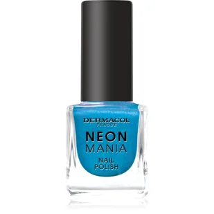 Dermacol Neon Mania lakier do paznokci odcień 6 Azure Aqua 5 ml - Lakiery do paznokci - miniaturka - grafika 1