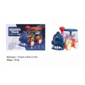 Pociągi dla dzieci - Norimpex Lokomotywa świecąca z trybikami 7618 - miniaturka - grafika 1