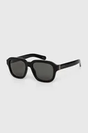 Okulary przeciwsłoneczne - Gucci okulary przeciwsłoneczne męskie kolor czarny GG1508S - miniaturka - grafika 1