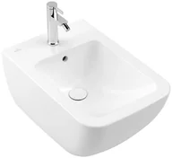Bidety - Villeroy & Boch Venticello Bidet podwieszany 56x37,5 cm z powłoką CeramicPlus stone white 441100RW - odbiór osobisty: Kraków, Warszawa - miniaturka - grafika 1