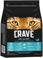 Sucha karma dla kotów - Crave Adult karma sucha dla kota, łosoś i biała ryba - 2,8 kg - miniaturka - grafika 1