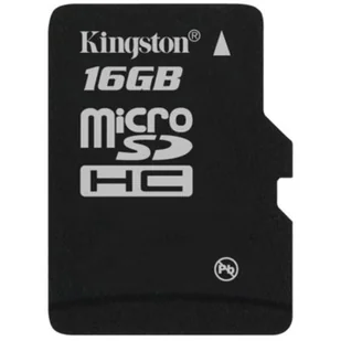 Kingston Micro SDHC Class 4 16GB + adapter (SDC4/16GB) - Karty pamięci - miniaturka - grafika 1