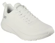 Półbuty męskie - SKECHERS BIAŁE MĘSKIE BUTY SPORTOWE Sport Squad Chaos 43 - miniaturka - grafika 1