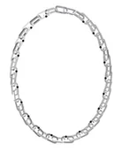 Naszyjniki - Biżuteria GUESS JUMN02124JWST. Naszyjnik, Kolor szary. Mężczyzna. - miniaturka - grafika 1