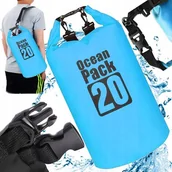 Plecaki worki - Worek Wodoodporny Wodoszczelny Kajak Torba 20L Nie - miniaturka - grafika 1