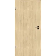 Drzwi wewnętrzne - Skrzydło drzwiowe 90L pełne dąb amber lakierowane lewe - miniaturka - grafika 1