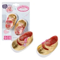 Akcesoria dla lalek - Baby Annabell Buciki Buty Dla Lalki Wsuwane 1 Para Złote - miniaturka - grafika 1