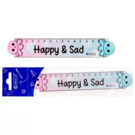 Przybory szkolne - Linijka drewniana Ośmiornica - miniaturka - grafika 1