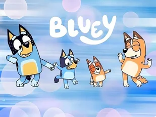 PUZZLE BLUEY BLU PIESEK BAJKA A3 252 el z Nadrukiem + IMIĘ #13 - Puzzle - miniaturka - grafika 1