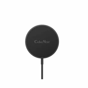 CubeNest Bezprzewodowa ładowarka Magnetic Wireless S100 Szara - Stacje dokujące do telefonów - miniaturka - grafika 2
