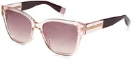 Okulary przeciwsłoneczne - Furla Unisex SFU592 okulary przeciwsłoneczne, różowe, rozmiar 54, Rosa, 54 - miniaturka - grafika 1