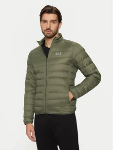 EA7 Emporio Armani Kurtka puchowa 8NPB23 PNGPZ 1846 Zielony Regular Fit - Kurtki męskie - miniaturka - grafika 1